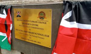Commissioning of Kisumu Green Resource Center!